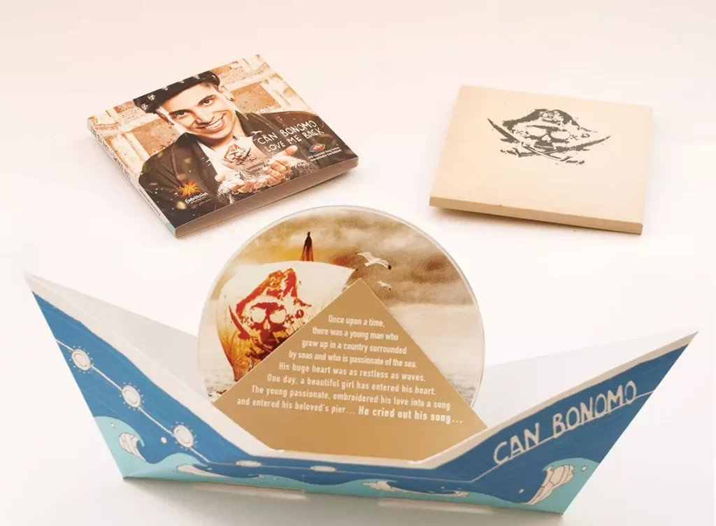 Can Bonomo • Eurovision Cd Packaging Design