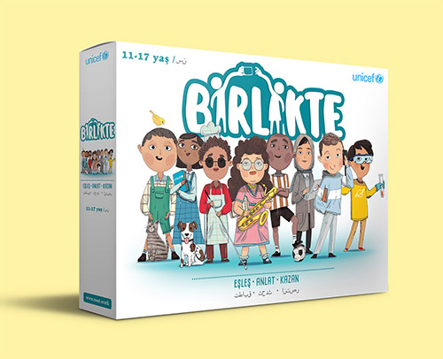 Birlikte board game box and logo